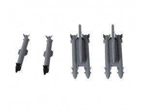 FMS F/A-18 80mm EDF Jet  Missile Set